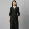 Black V Neck Casual wear