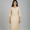 Beige Colored casual Wear