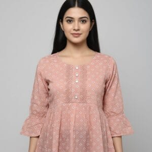 Printed Casual Short Kurti