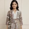 Floral Printed Short Kurti