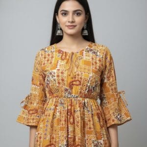 Classy Printed Short Kurti