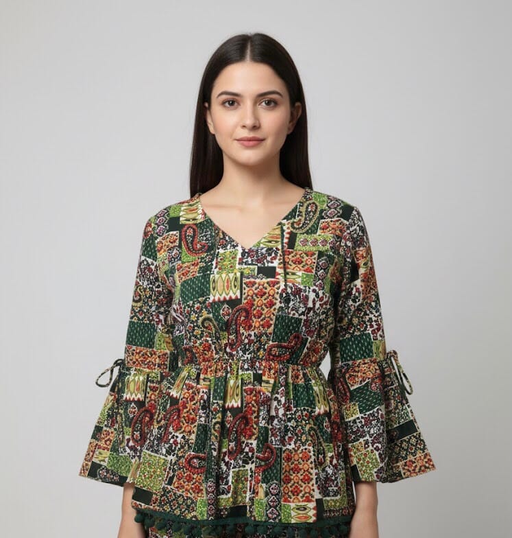 Classy Printed Short Kurti