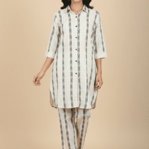 Classic Ivory Cotton Co-ord set