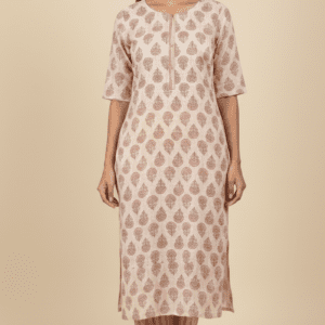 Pink Peach Cotton Co-Ord set