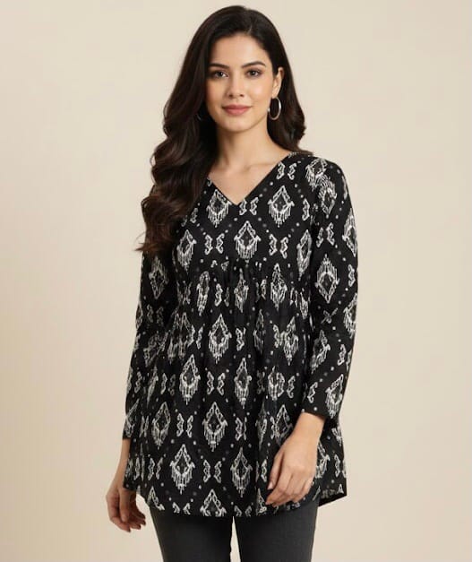 Classic Full Sleeve Short Kurti