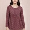 Royal Rouge Full Sleeve Short Kurti