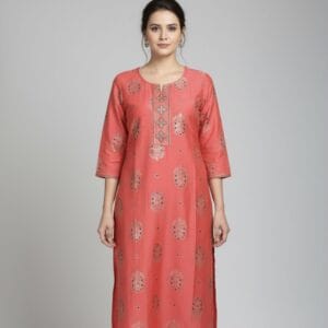 Floral Pink Casual Wear