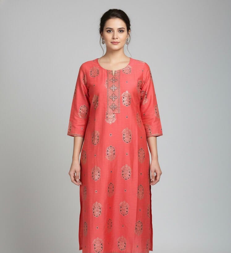 Floral Pink Casual Wear