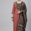 Onion Pink Charm Elegant Set Kurti
