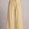 Skin Color Plain Plazzo Pants