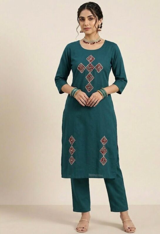 Cotton Co-Ord set kurti