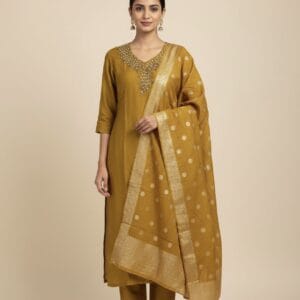 Mustard Gold Elegance Set