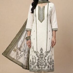 Elegant Chikankary Set Kurti