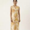 Sleeveless Printed Casual Wear Set Kurti