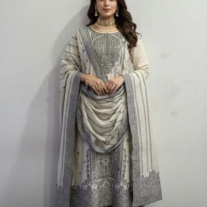 Cotton Rich Embroidered Set