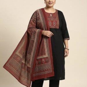 Cotton Plus Size Set Kurti