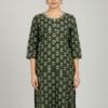 Round Neck Printed Casual Kurti