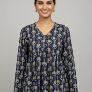 Indigo charm kurti