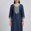 Neck Line Embroidered Casual Kurti