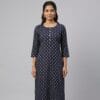 Round Neck Printed Daily Wear Kurti