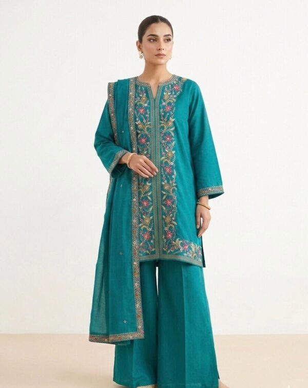 Elegant Green palazzo set