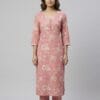 Pink Floral Co-Ord Set Kurti Sri Lanka