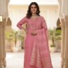 Rosy Charm Embroidered Kurti Set Sri Lanka