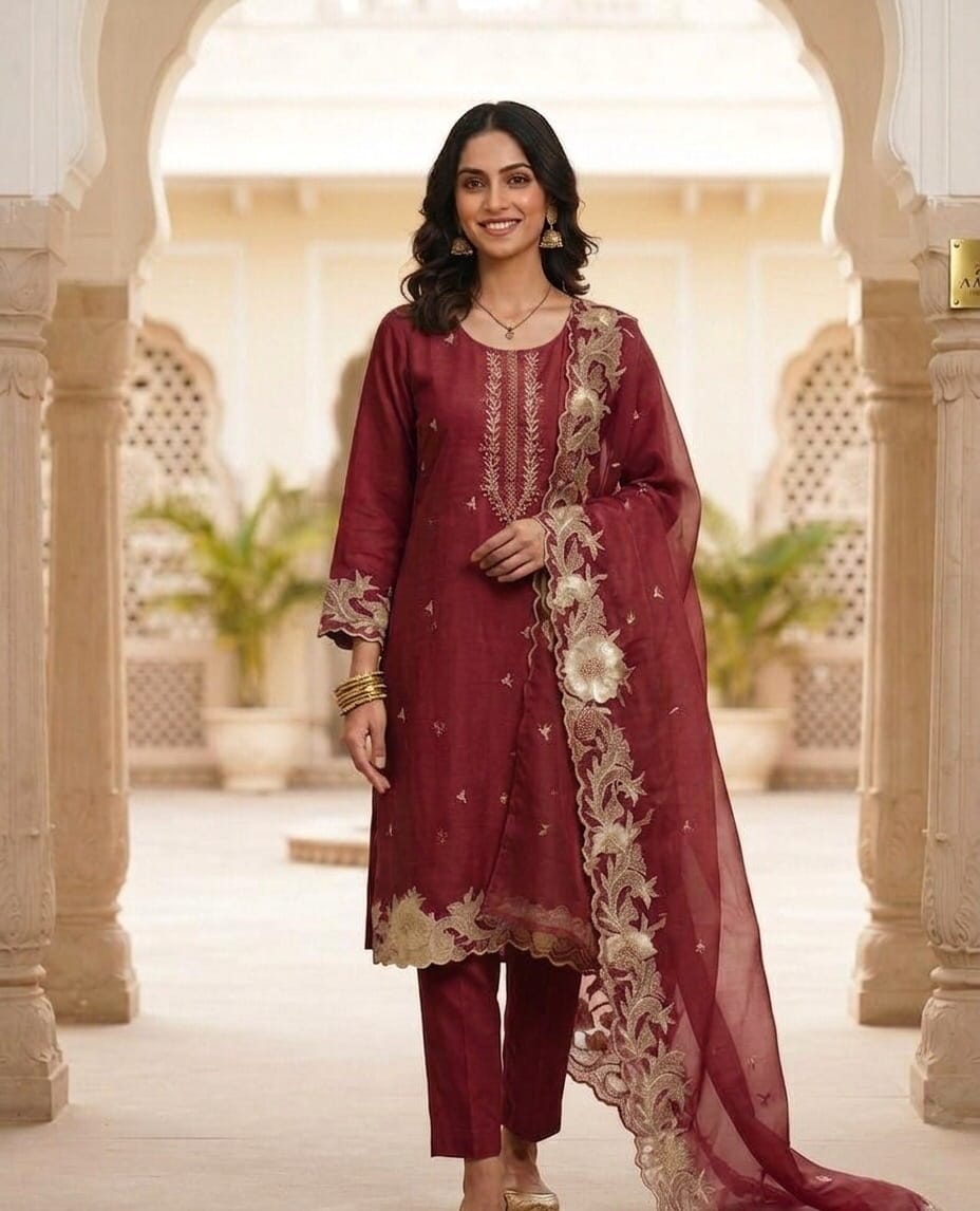 Charm Embroidered Set Kurti - image 2 Sri Lanka