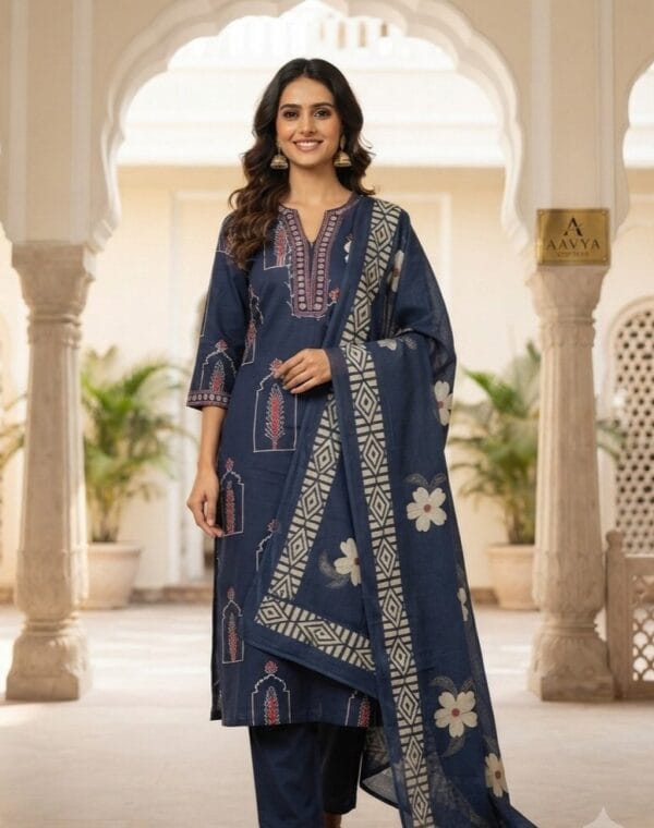 Mul Cotton Printed Set Kurti Sri Lanka