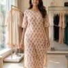 Pink Peach Cotton Co-Ord set Sri Lanka