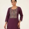 Elegant Ajrak Short Kurti Sri Lanka