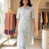 Pasted Blue And White Co-Ord Set Sri Lanka