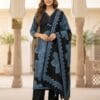 Black Cotton Ensemble Set Kurti Sri Lanka
