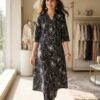 Black And White Floral Co-Ord Set Sri Lanka
