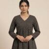 Stylish Lines Full Sleeve Short Kurti Sri Lanka