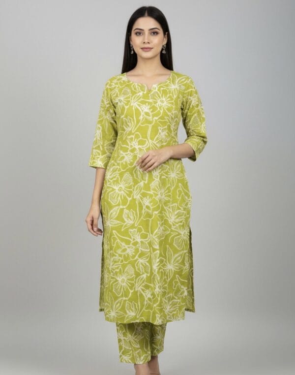 Mint Green Co-Ord Set Kurti Sri Lanka
