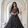 Classic Print Cotton Anarkali Sri Lanka