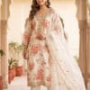 Elegant Crepe Silk Suit With Organza Duppatta Sri Lanka