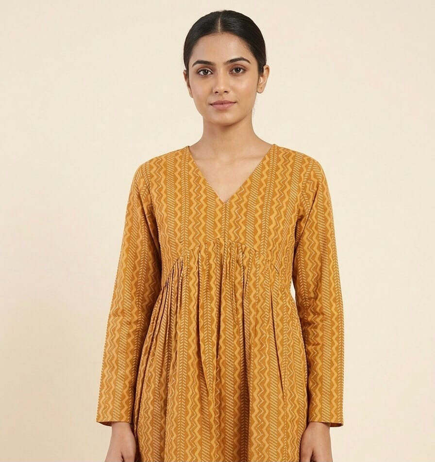 Sun Shine Charm Classic Short Kurti Sri Lanka