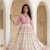 Charm Ethnic Printed Off White Anarkali Kurti Sri Lanka