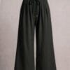 Plain Black Cotton Plazzo Pants Sri Lanka
