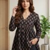 Hand Block Alia Cut Kurti Sri Lanka