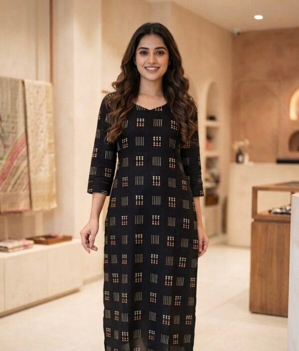Charm Blockprint Casual Kurti Sri Lanka