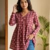 Grace Majestic Print Alia Cut Short Kurti Sri Lanka