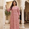 Blush Pink Charm Plus Size Casual Wear Sri Lanka
