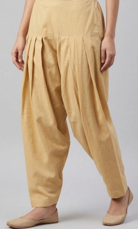 Skin Color Semi Patiala Pant Sri Lanka
