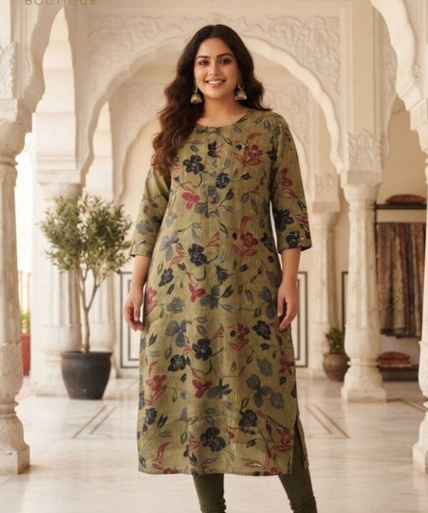 Floral Printed Plus Size Casual Wear Sri Lanka