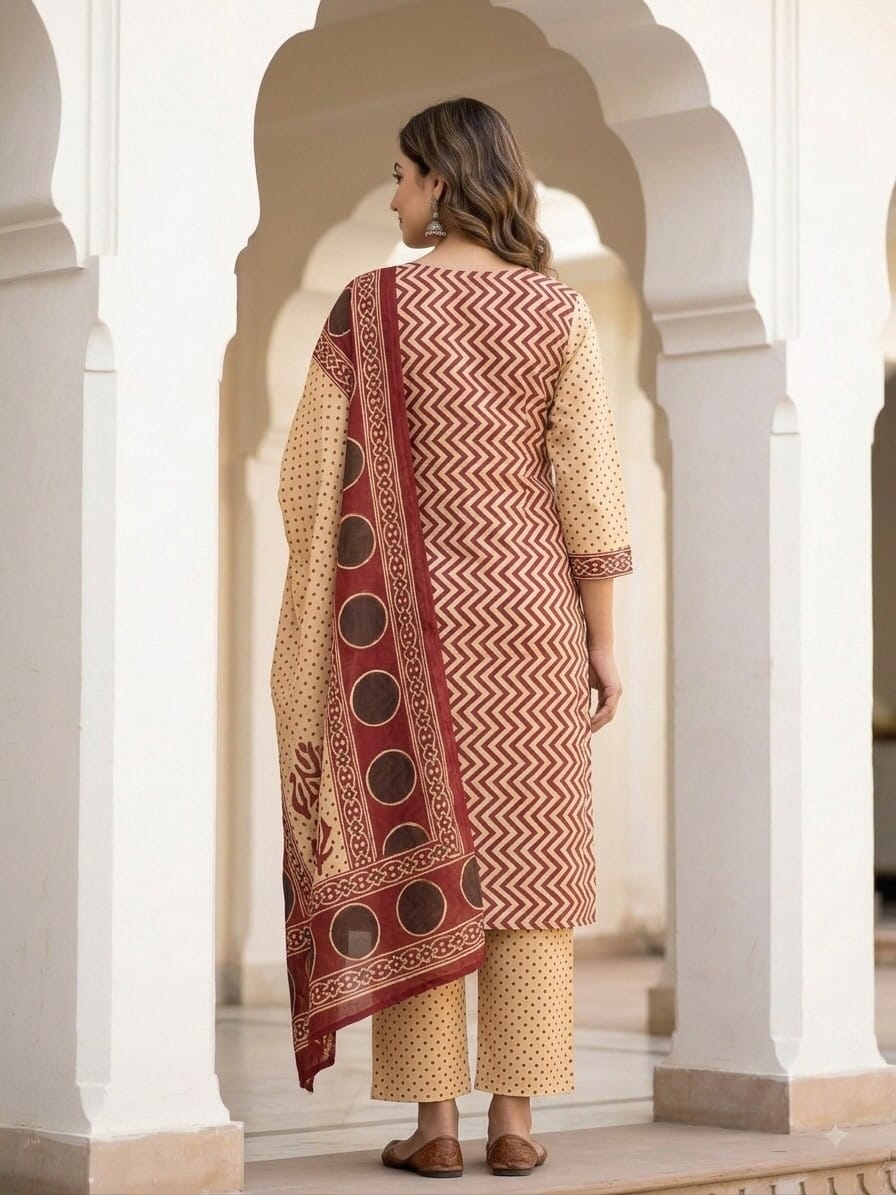 Premium Cotton Printed Set Kurti - image 2 Sri Lanka