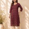 Cotton Block Print Casual Kurti Sri Lanka