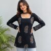 Printed Adjustable Tie Back Short Kurti Sri Lanka